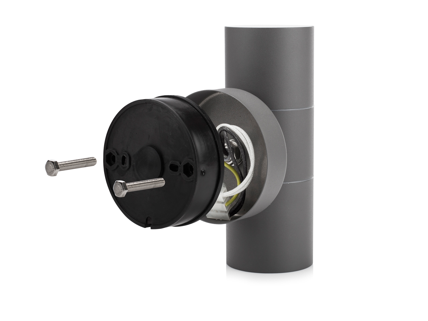 Lichtbündelung nach oben /& unten 230 Lumen 4er-Set Wegeleuchten mit 3 Watt LED