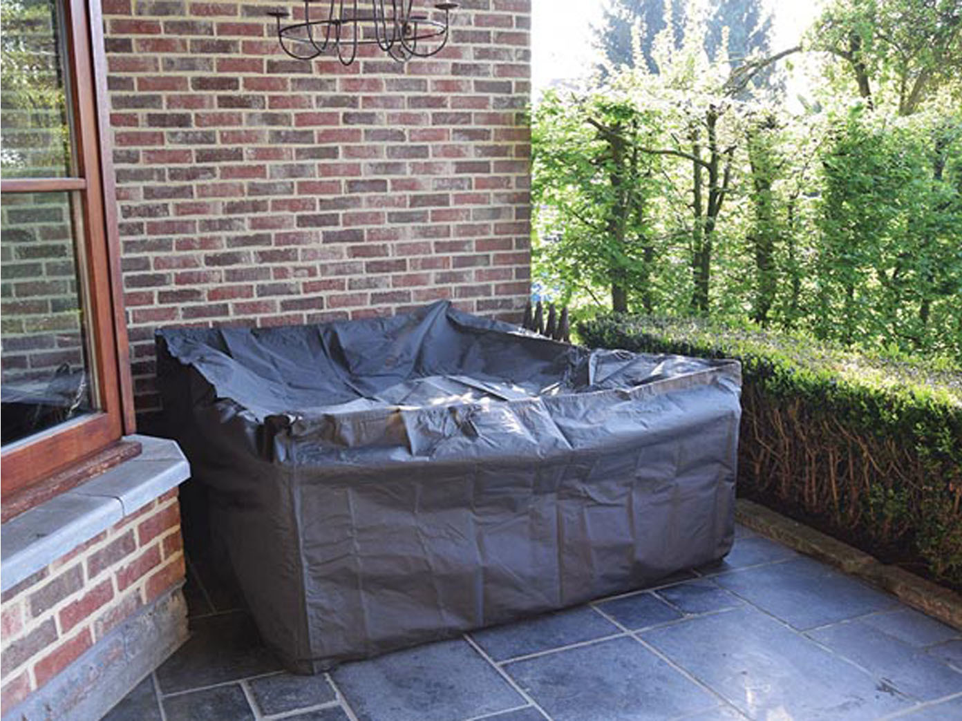 Schutzhülle Plane Gartenmöbel Loungemöbel Abdeckhaube M 240x180cm wasserfest