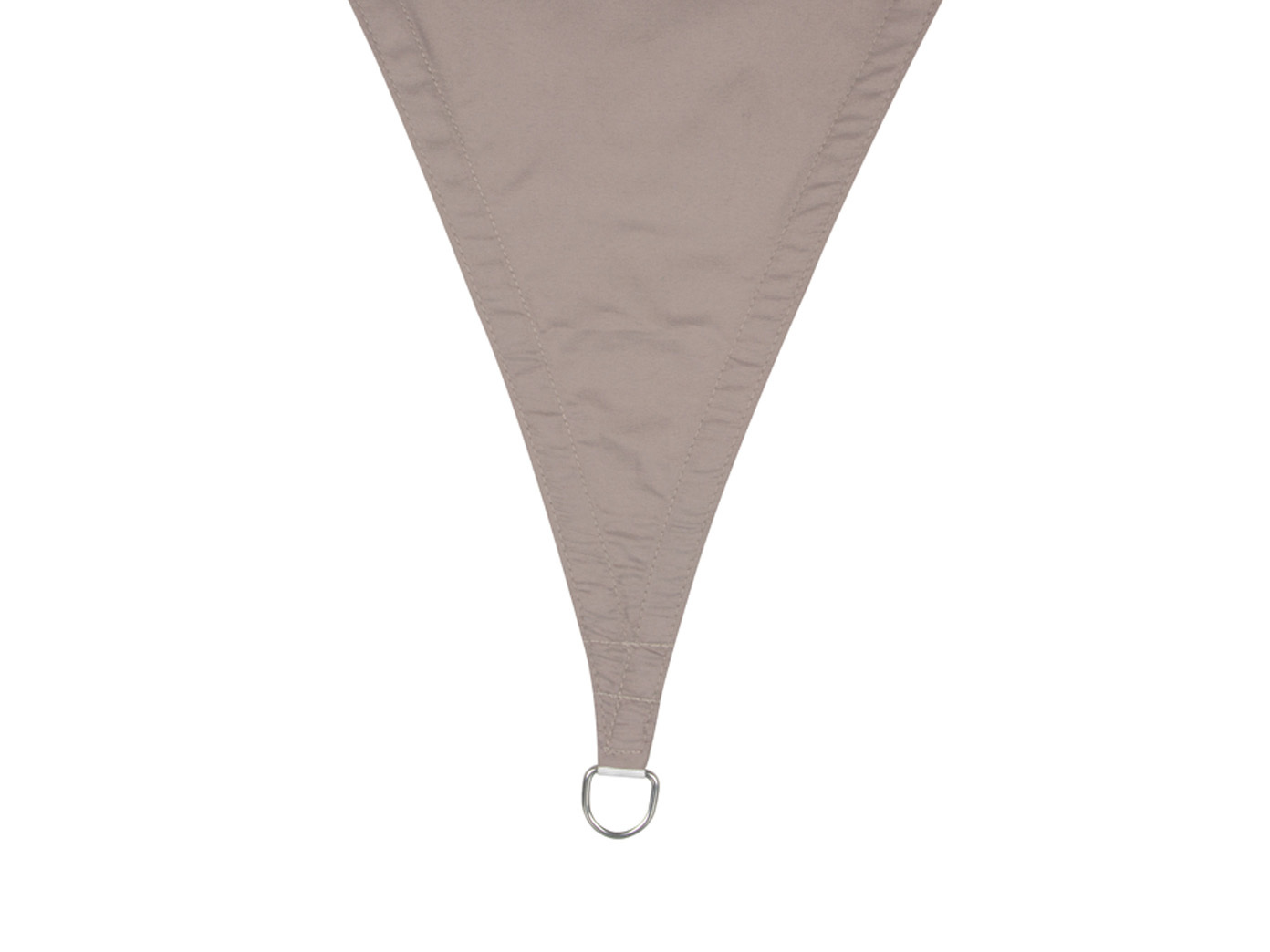 Voile pare-soleil pluie protection perel 500 x 500 x 500 CM marron gris imperméable