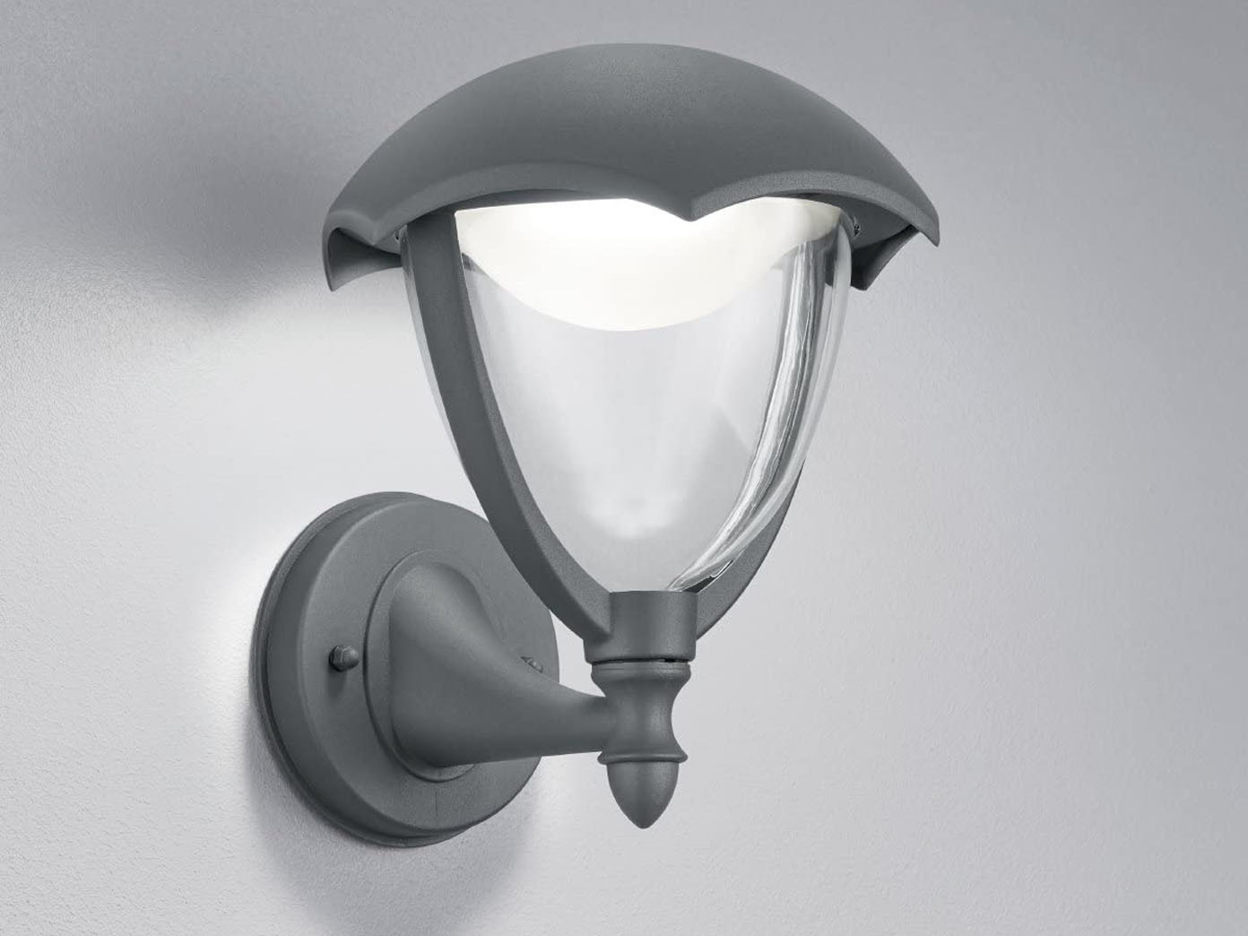 LED Außenlampe GRACHT anthrazit Wandleuchte Laterne Außenbeleuchtung Haus IP54 LED Außenlampe GRACHT anthrazit Wandleuchte Laterne Außenbeleuchtung Haus IP54