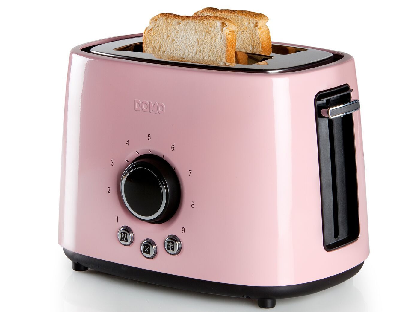 Retro Design Frühstücksset Toaster Wasserkocher Kaffeemaschine in rosa