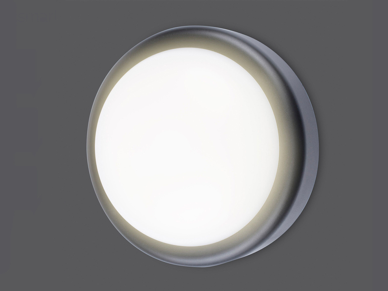 LED Außenbeleuchtung Fassade Haus, Außenleuchte rund Außenleuchte