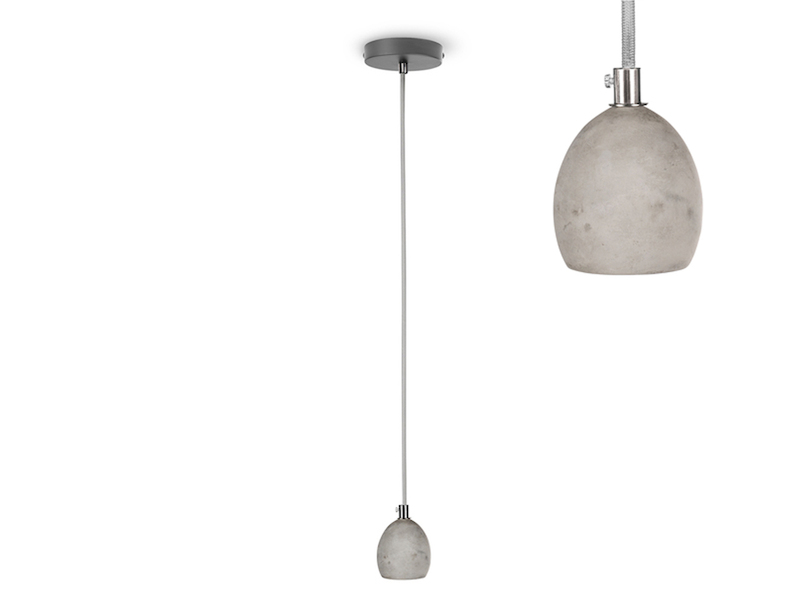 Abhängung Suspension Silber//Kabel Stoff für E27 Pendelleuchte Hängelampe Vintage