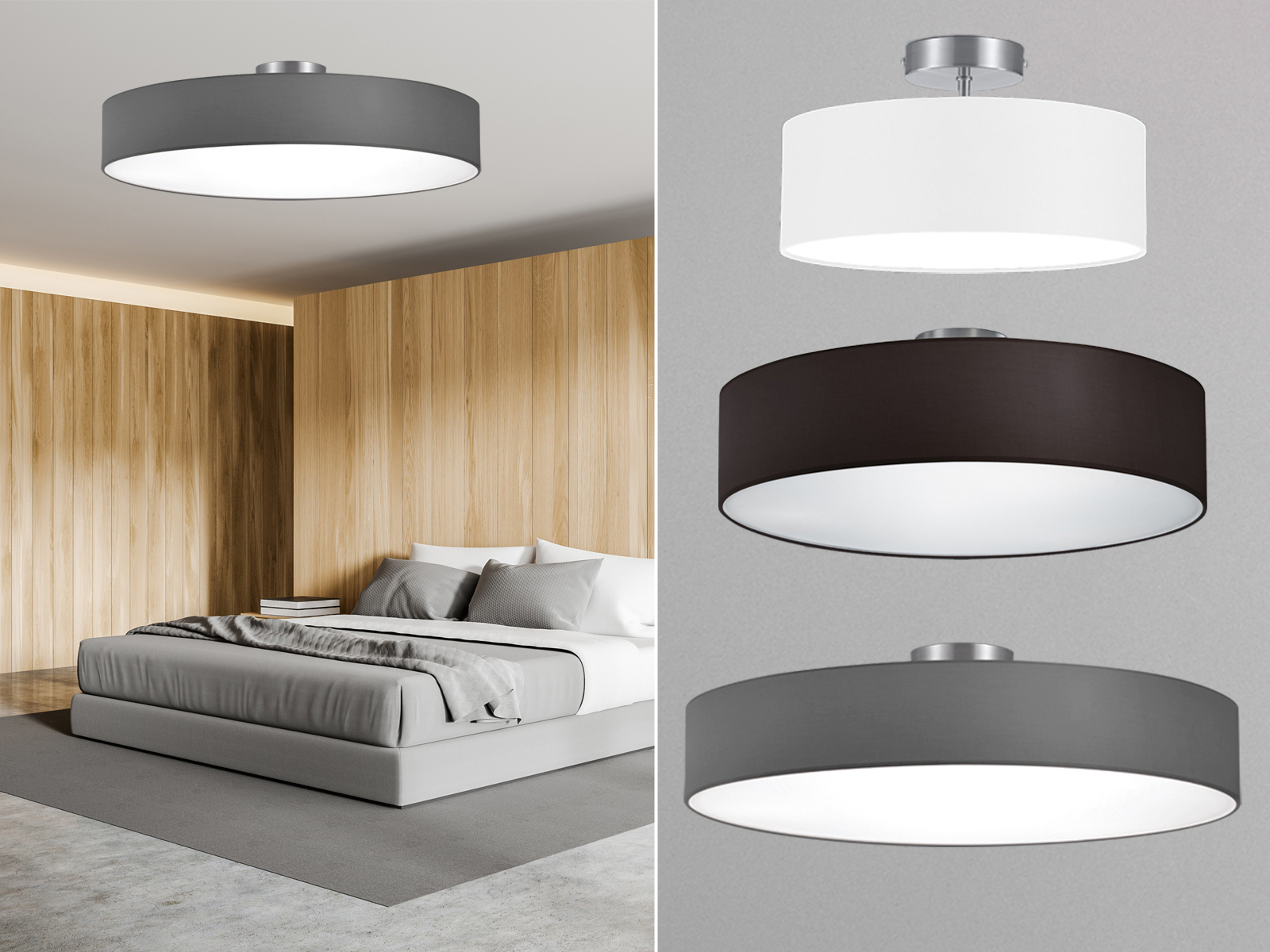 details zu stofflampen für die decke schlafzimmerleuchten wohnzimmerlampen  über couchtisch