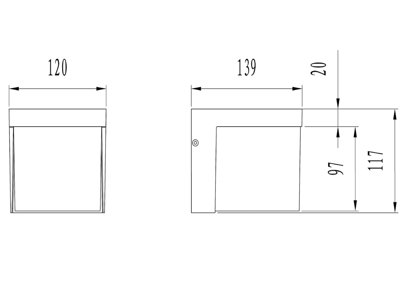 LED Außenlampen für Hauswand - Terrassenlampen Gartenleuchten