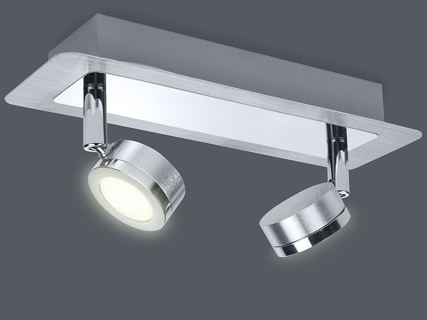 Deckenleuchte Bad LED Deckenspot Edelstahl Badbeleuchtung ... Deckenleuchte Bad LED Deckenspot Edelstahl Badbeleuchtung ...