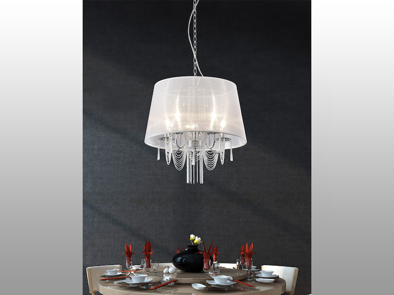 Organza Kronleuchter Lampenschirm: Gold und kristall licht ... Organza Kronleuchter Lampenschirm: Gold und kristall licht ...