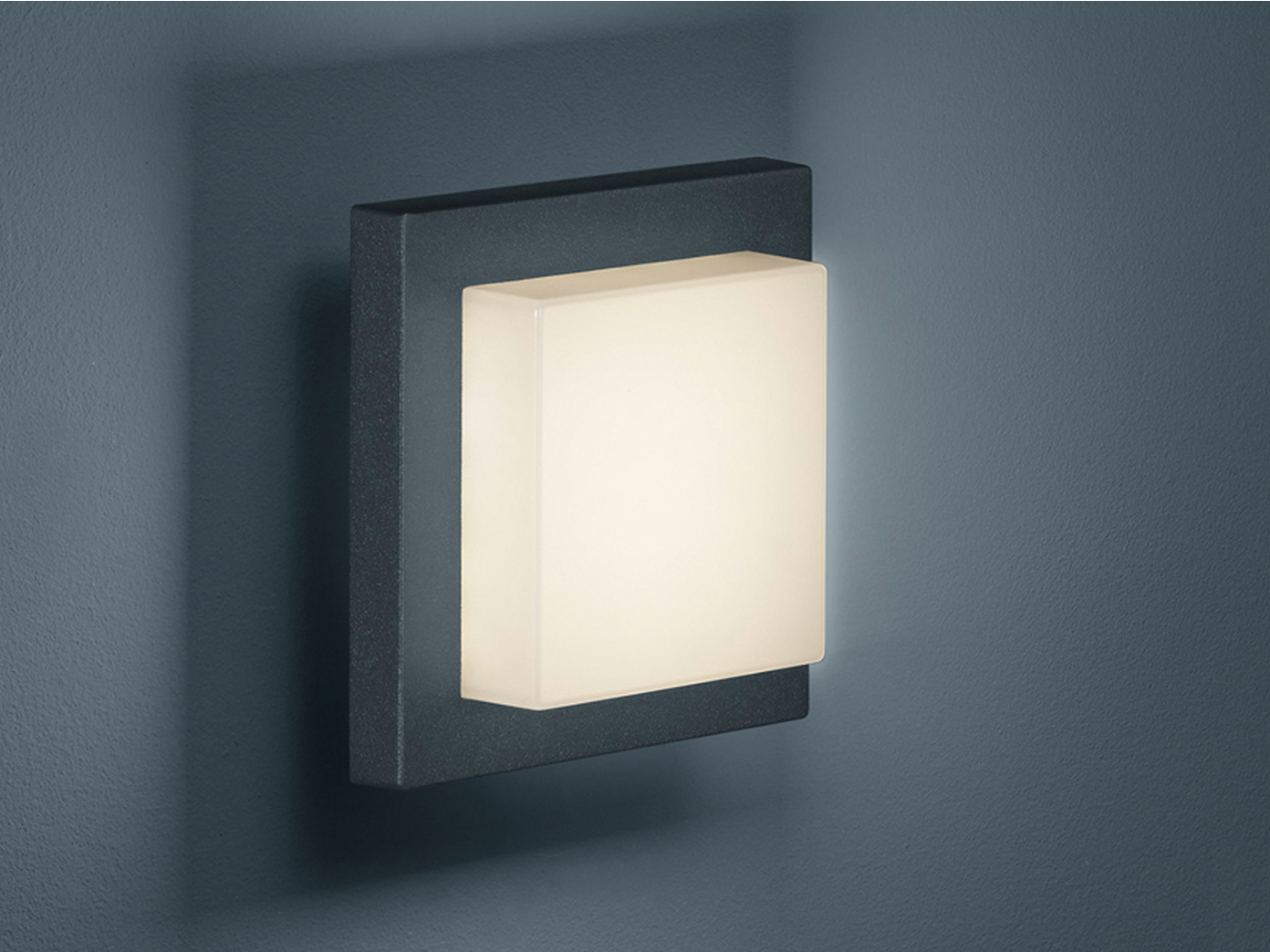 Eckige LED Lampe für Hauswand & Decke - Terrassenleuchten