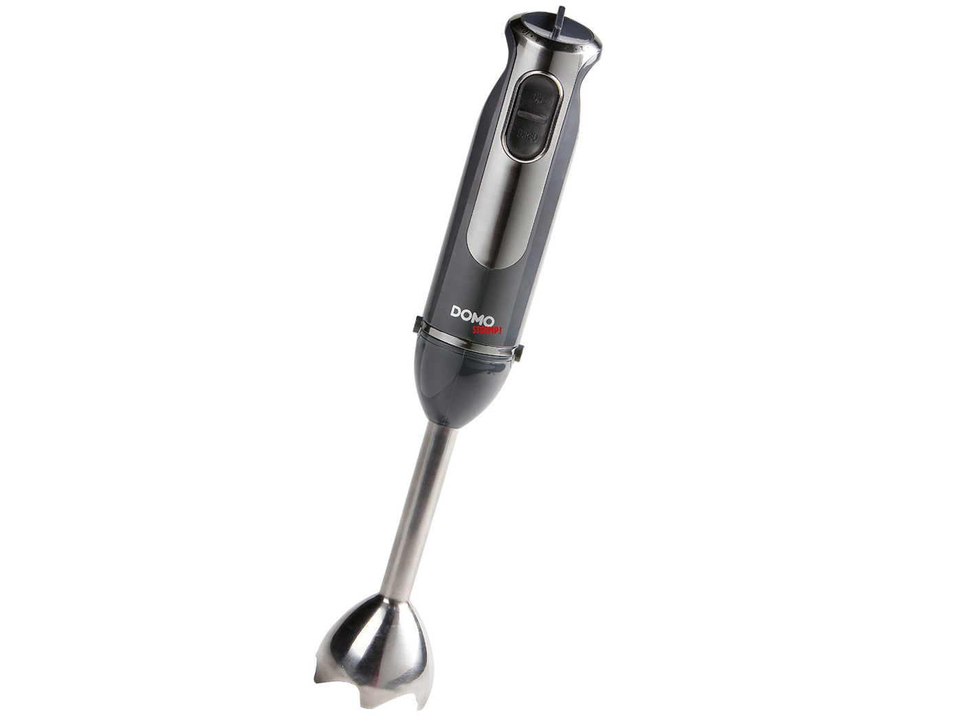 Domo Edelstahl Stabmixer, schwarz, 800W, TurboMixer, Pürierstab