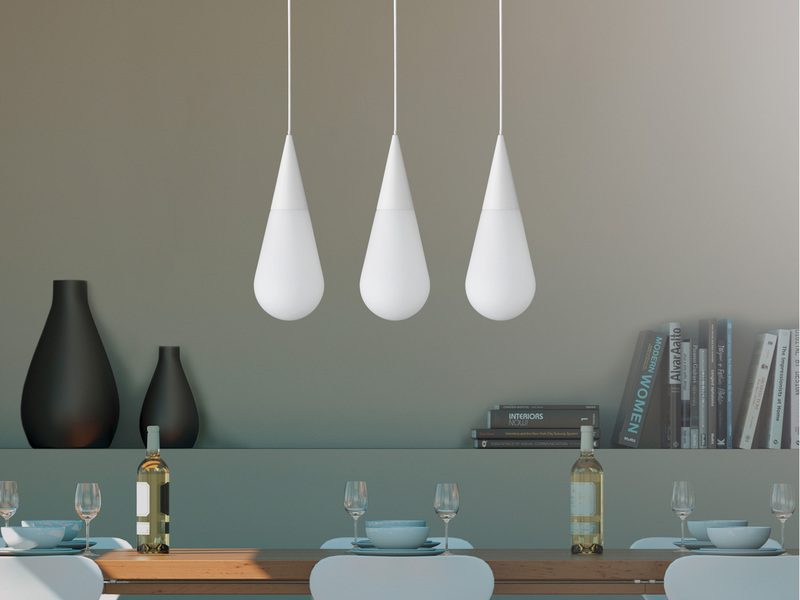 h�ngelampe glas wei�